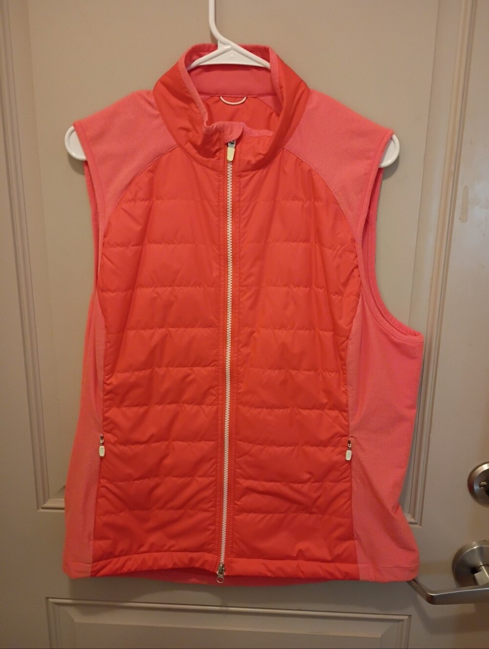 Zero Restriction Women's Full Zip Vest Size XL Golf Athliesure